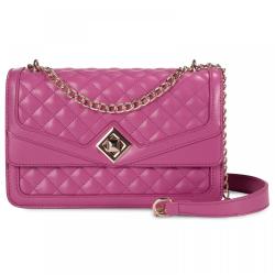 LOVEVOOK OEM ODM Wholesale Women Quilted Crossbody Leather Shoulder Purses With Chain Strap Stylish Clutch Purse Bags For Ladies