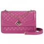 LOVEVOOK OEM ODM Wholesale Women Quilted Crossbody Leather Shoulder Purses With Chain Strap Stylish Clutch Purse Bags For Ladies