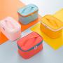 Soft Fabric Cosmetic Bags Traveling Makeup Case Beauty Bag Multifunction Cosmetic Bag for Girls with Inner Pouch