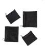 Black Mesh Zipper Storage Bags Cosmetic Makeup Pouch Travel Organizer Nylon Mesh Bag