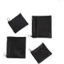 Black Mesh Zipper Storage Bags Cosmetic Makeup Pouch Travel Organizer Nylon Mesh Bag