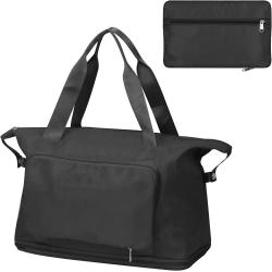Gelory Large Capacity Travel Polyester Duffel Bag Lightweight Waterproof Dry And Wet Separation Foldable Storage Bag For Travel