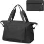 Gelory Large Capacity Travel Polyester Duffel Bag Lightweight Waterproof Dry And Wet Separation Foldable Storage Bag For Travel