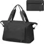 Gelory Large Capacity Travel Polyester Duffel Bag Lightweight Waterproof Dry And Wet Separation Foldable Storage Bag For Travel