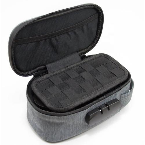 Custom Activated Carbon Lined Odor proof Bags Smell Proof Case With Lock