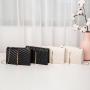 Hot Sale Ladies PU Leather Handbags Fashion V Pattern Plaid Women Messenger Bag Small Square Shoulder Crossbody Bag for Women