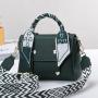 high quality woman handbag cheap new pu handbag 5colors Inclined shoulder bag