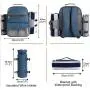 Custom outdoor camping insulated carrier leakproof storage large capacity multifunctional travel picnic backpack for set pack