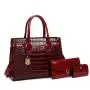 New Style Tote Bag Retro Shoulder Messenger Bag Crocodile Pattern Pures And Handbags For Women