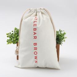 Customized  White Waterproof Drawstring Bag Pu Leather Drawstring Pouch