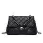 2024 Bags for Women Fashion New Luxury Design Chain Strap Handbag Single Crossbody Shoulder Bag Women'sPu Leather Messenger Bag