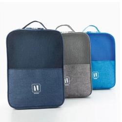 ZWY290 Fashion New Oxford Waterproof Three Layer Shoe Bag Wholesale Organizer Outdoor Travel Clothes Shoes Sundry Storage Bag