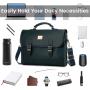 LOVEVOOK 15.6 inch laptop bags women business canvas shoulder bag large capacity ladies office handbags satchel bags women