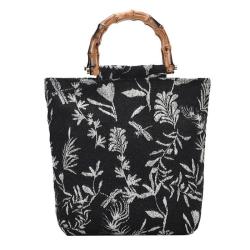 KBW774  Customized Hot Chinese Style Bag Women Fashion Jacquard Temperament Bamboo Handbag Simple Cheongsam Chinese Tote Bag