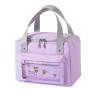 Eco Bento box Large Waterproof Children Oxford logo cooler Tote Aluminum Foil picnic school kid lunch bag insulated
