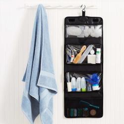 Gelory Men Women Portable Travel Bags Cosmetic Storage Make Up Bag Toiletry Organizer Travel Bag with Hanging Hook