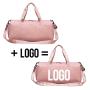 Custom Print Foldable Tote Carry on Luggage Sports Duffel Bags for womens Lightweight Weekend Travel Swimming Gym Yoga Bag