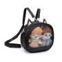 Pu Leather Women Ita Bag Cat Shaped Crossbody Purse Cell Phone Mini Bag Single Shoulder Bags