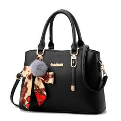 Wholesale Price Silk Scarf Handbag Fashion Women Handbags Pu Leather Trendy Women's Shoulder Bags 2023