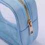 Custom Fashion Durable Portable Zip Traveling Makeup Toiletry Transparent PVC Bag Organizer Cosmetic Clear Pouches Wash Bags