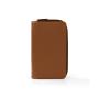 Personalized travel passport holder card holder leather padfolio portfolio with zipper