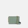 Custom Private Label Bags High Quality Small Size Trendy Ladies Luxury Shoulder Padded Stripe Embossed Woman Shoulder Bags