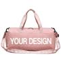 Waterproof Nylon Travel Bag 2022 New Ladies Female Glitter Travel Storage Sports Diagonal Luggage Bag