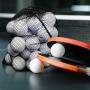 Wholesale Nylon Mesh Drawstring Bag with Cord Lock Closure Small Gym Bag for Basketball, Volleyball, Football, Golf Stuff Balls