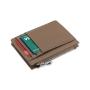 Custom women mini card holder wallet leather small wallet women mini coin purse wallet
