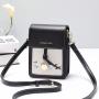 New Design Crossbody Travel Wallet Hot Sales Popular Vintage Fashion Phone Bags for Women Customizable Pu Leather Purse