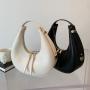 Korean Style Crescent Women's Handbags Fashion All-match Women  Shoulder Bag Simple Ladies Designer Bags Wholesale