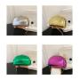 HR516 New Dinner Clutch Bag Fashion Design Crossbody Strap Handle Bag Single Shoulder Women's Handbag PU Box Lock Buckle Bag