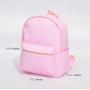 Keymay No MOQ RTS DIY Personalized Chenille Patches Waterproof Back to School Bag Nylon Backpack Rucksack Teen Book Bag