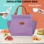 New Style Fashion Durable Portable Waterproof Thermal Tote Bag Reusable Leakproof Insulated Lunch Cooler Bag With Side Pockets