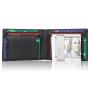 OEM/ODM carbon fiber money clips wallet mens clip wallet rfid pu money clips wallets