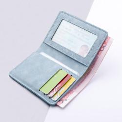 OEW133 Wallets For Women Fashionable Leather Organizer Card Holders Casual Fashion Style Short Wallet Credit Card Holder for Men