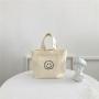 Wholesale Custom Printable Logo Handheld Printed Canvas Cotton Tote Bags For Shopping Gift Storage