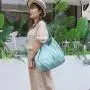 ZWY257 New Fashion Folding Large Capacity Shopping Bag Polyester Recyclable Drawstring Eco Bag Outdoor Lightweight Organizer
