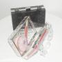 Transparent Evening luxury Shoulder handbags Crossbody clutch acrylic chain bags womens pvc purses clear black