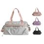 GELORY Customized Logo Durable Travel Duffel Bag Sports Gym Tote Bag with Shoe Compartment