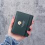 New Women's Wallet Korean version of the daisy short small tri-fold handmade money clip multi-card space card bag coin purse
