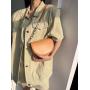 Custom 2023 Fashion Women Luxury Solid Handbag Novelty Quality Genuine Leather Small Ladies Crossbody Bag Handbags
