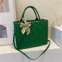 2022 Newest Silk Large Capacity Fashion Handbags For Ladies Pu Leather Women Women Bags Quality Shoulder Crossbody Bag Ladies