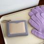 HR589 New Women's Wallet PU Leather Short Contrasting Colors Card Holder Women's Small Simple Lightweight Girl's Coin Purse