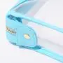 7 Colors Portable Makeup Bag Vacation Bathroom Personal Clear Zipper Toiletry Carry Pouch PVC Cosmetic Bag