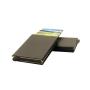 HR295 Aluminum Alloy Credit Card Box Solid Color Business Card Box Carbon Fiber Wallet RFID Aluminum ID Card Gift Holder Box