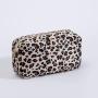 Keymay Stock Printed 5 Pattern S M L XL Nylon Pouch Waterproof Character Makeup Storage Bag Leopard Print Cosmetic Bag