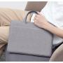 HR074 Unisex Business Laptop Trolley Briefcase Polyester Notebook Waterproof Laptop Bag Lightweight Fashionable Tablets Handbag