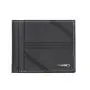 New Men's Large Capacity Multi-Card Wallet Youth Fashion Embossed Horizontal Soft Wallet with Waterproof Feature