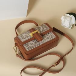 Letters Embroidery Handbags Woman Bags Luxury Pu Leather Shoulder Crossbody Bag Cross Section Square Fashion Women Bags JY221002